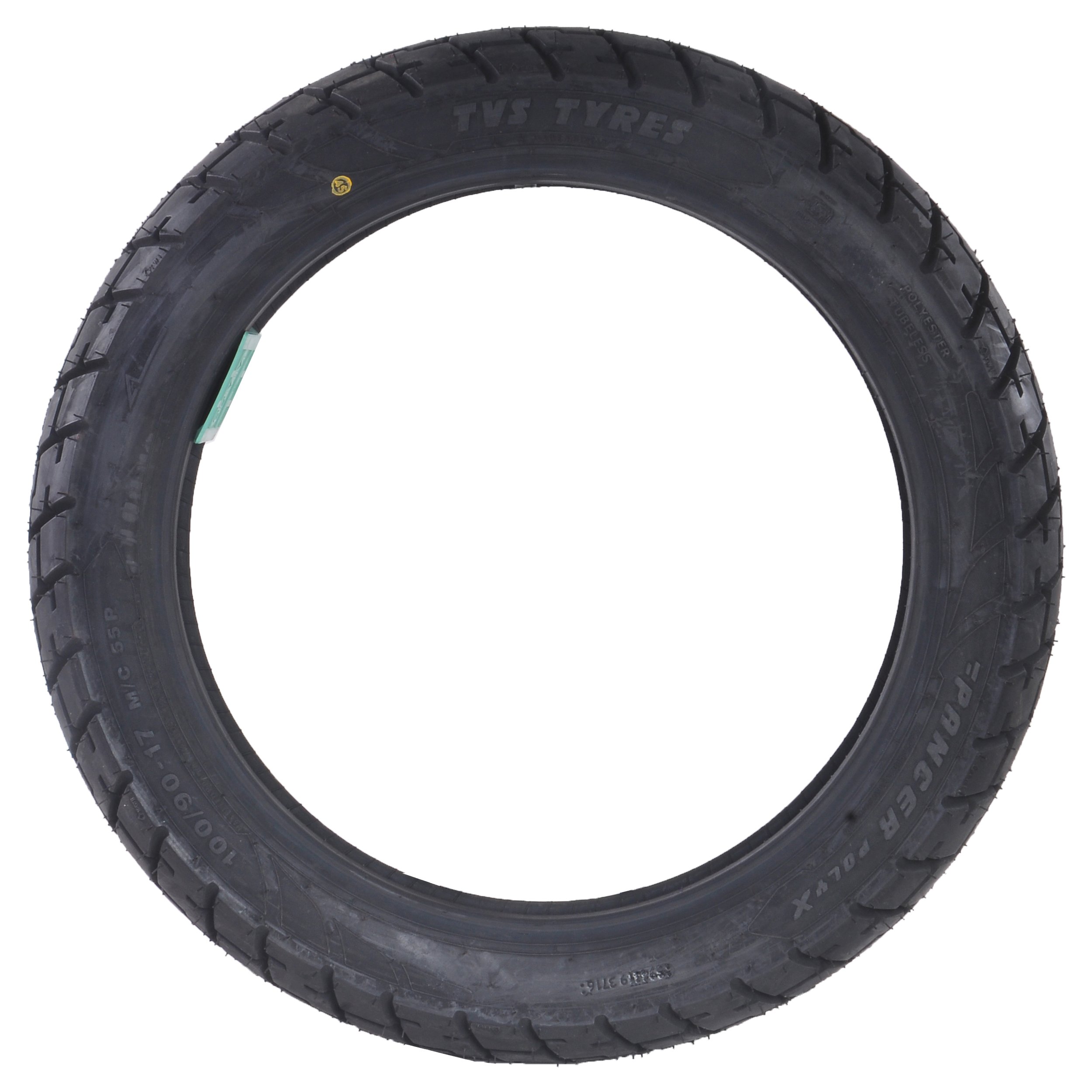 TVS TYRES 100/90-18 56P Pancer Polyx TL : Amazon.in: Car & Motorbike